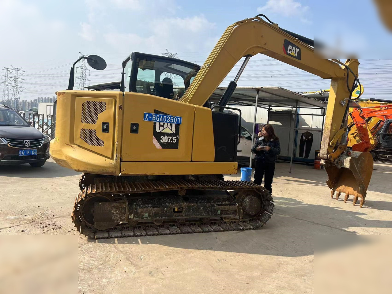 CATERPILLAR 307.5 - Crawler excavator: picture 3 CATERPILLAR 307.5 - Crawler excavator: picture 3