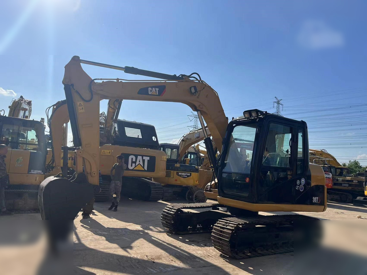 CATERPILLAR 307D - Crawler excavator: picture 4 CATERPILLAR 307D - Crawler excavator: picture 4