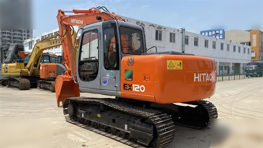 HITACHI EX120 - Crawler excavator: picture 5 HITACHI EX120 - Crawler excavator: picture 5