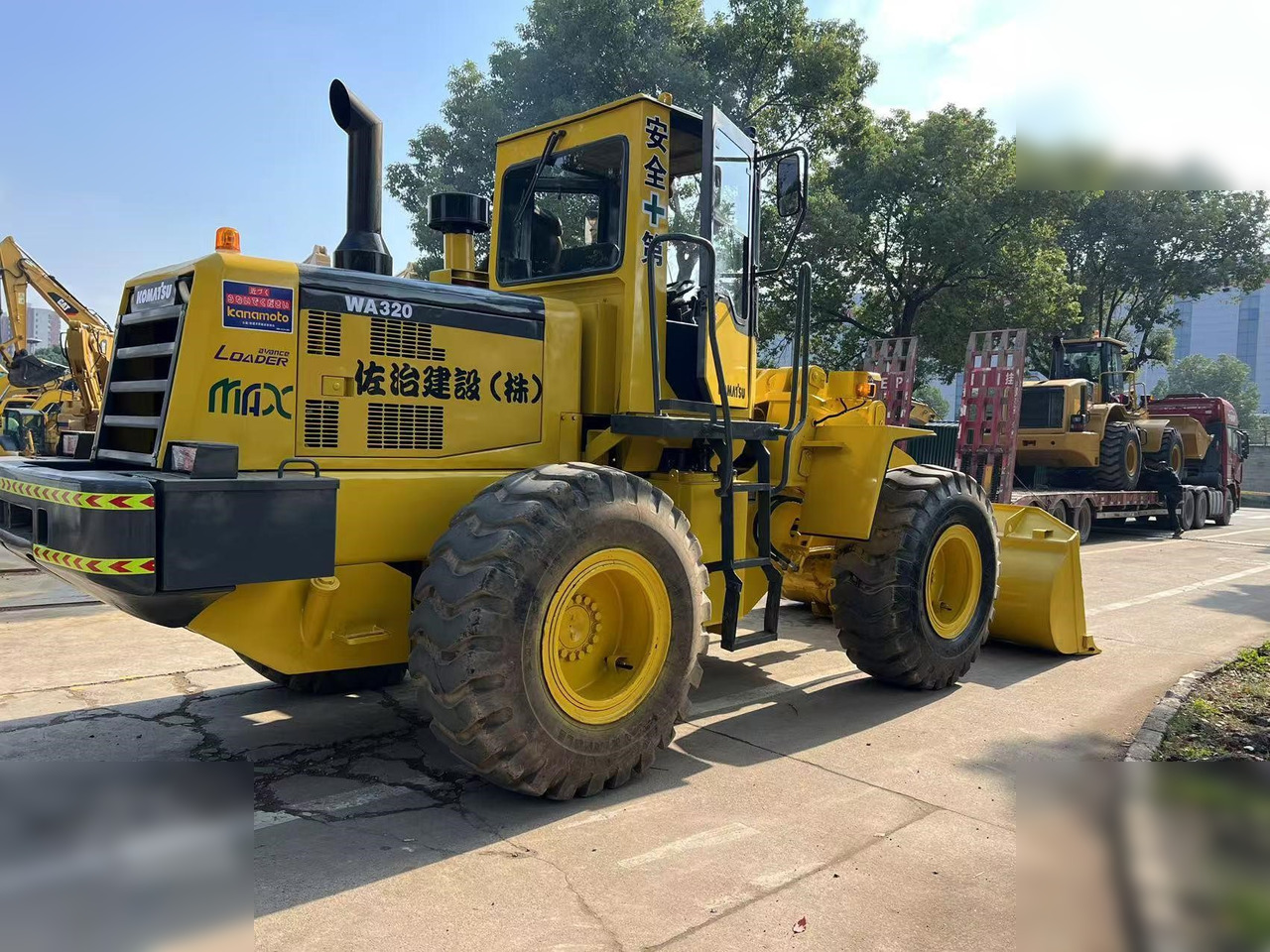 KOMATSU WA320-3 - Wheel loader: picture 3 KOMATSU WA320-3 - Wheel loader: picture 3