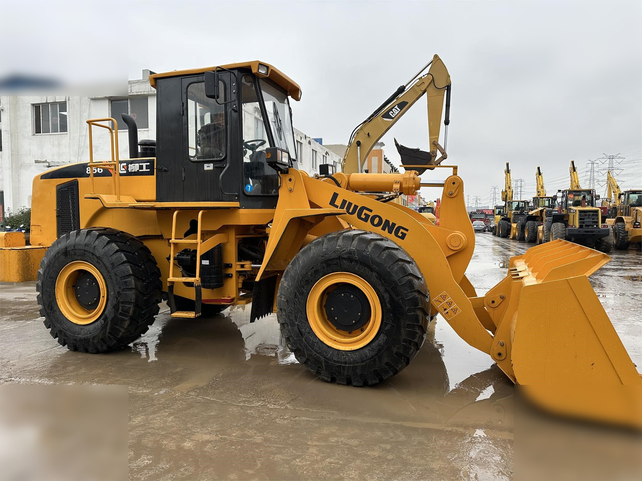 Wheel loader LIUGONG 856: picture 1