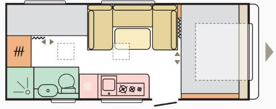 Adria Adora 573 PT* Fb-Temp.*Alde-Warmwasser-Hz. - Caravan: picture 3 Adria Adora 573 PT* Fb-Temp.*Alde-Warmwasser-Hz. - Caravan: picture 3