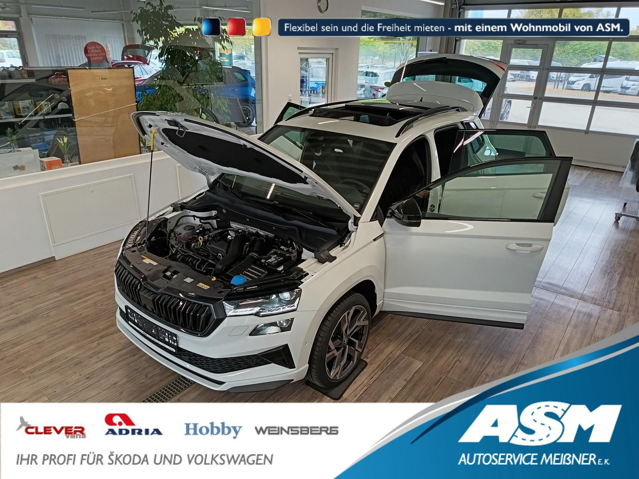 Skoda Karoq Sportline 1,5 TSI DSG*AHK*PSD*STD.HZG*NAVI - SUV: picture 1 Skoda Karoq Sportline 1,5 TSI DSG*AHK*PSD*STD.HZG*NAVI - SUV: picture 1