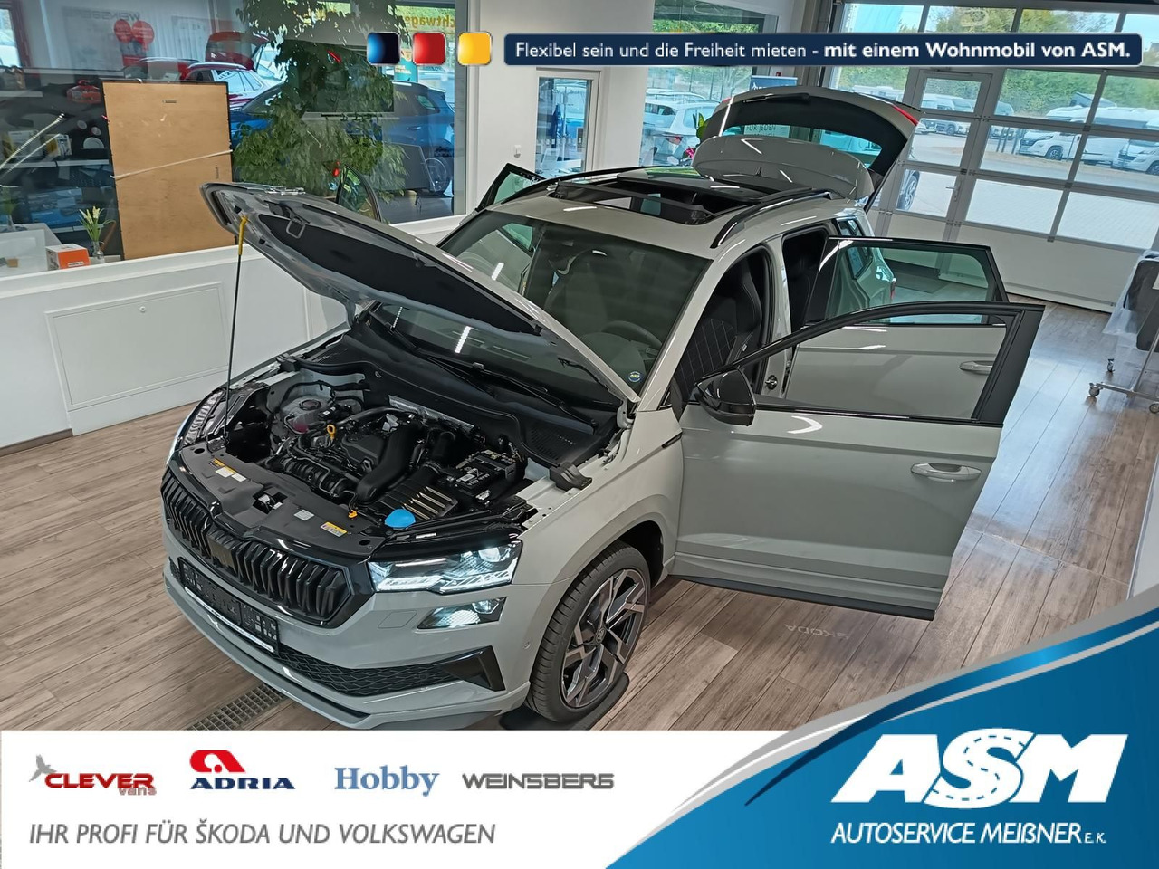 Skoda Karoq Sportline 1,5 TSI DSG*AHK*PSD*STD.HZG*NAVI - SUV: picture 1 Skoda Karoq Sportline 1,5 TSI DSG*AHK*PSD*STD.HZG*NAVI - SUV: picture 1