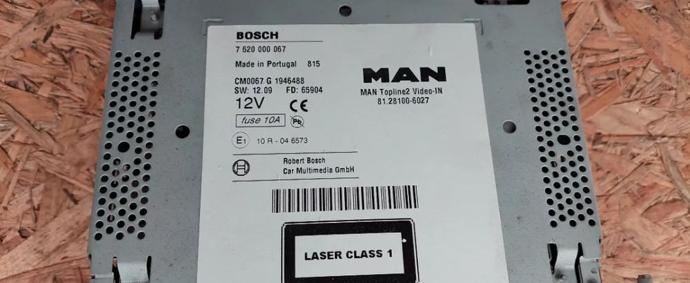 MAN TGX TGS TGL RADIO NAWIGACJA 81.28100-6027 - Navigation system for Truck: picture 2 MAN TGX TGS TGL RADIO NAWIGACJA 81.28100-6027 - Navigation system for Truck: picture 2