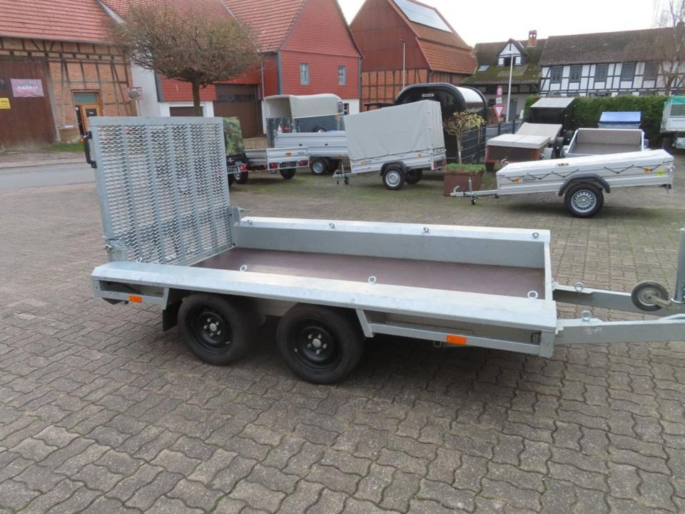 Bau- Maschinentransporte 2,7t Minibagger PKW-Anhänger - Plant trailer: picture 2 Bau- Maschinentransporte 2,7t Minibagger PKW-Anhänger - Plant trailer: picture 2