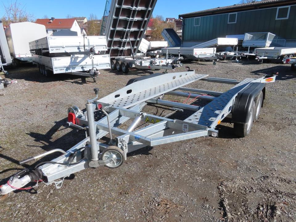 Böckmann, Autotransporter, 2,7 to. kippbar, 100 km, PKW Anhänger - Autotransporter trailer: picture 4 Böckmann, Autotransporter, 2,7 to. kippbar, 100 km, PKW Anhänger - Autotransporter trailer: picture 4