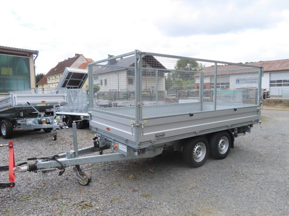 Böckmann DK-AL 3718/35 P PKW Anhänger Dreiseitenkipper 3,5 to. - Tipper trailer: picture 2 Böckmann DK-AL 3718/35 P PKW Anhänger Dreiseitenkipper 3,5 to. - Tipper trailer: picture 2