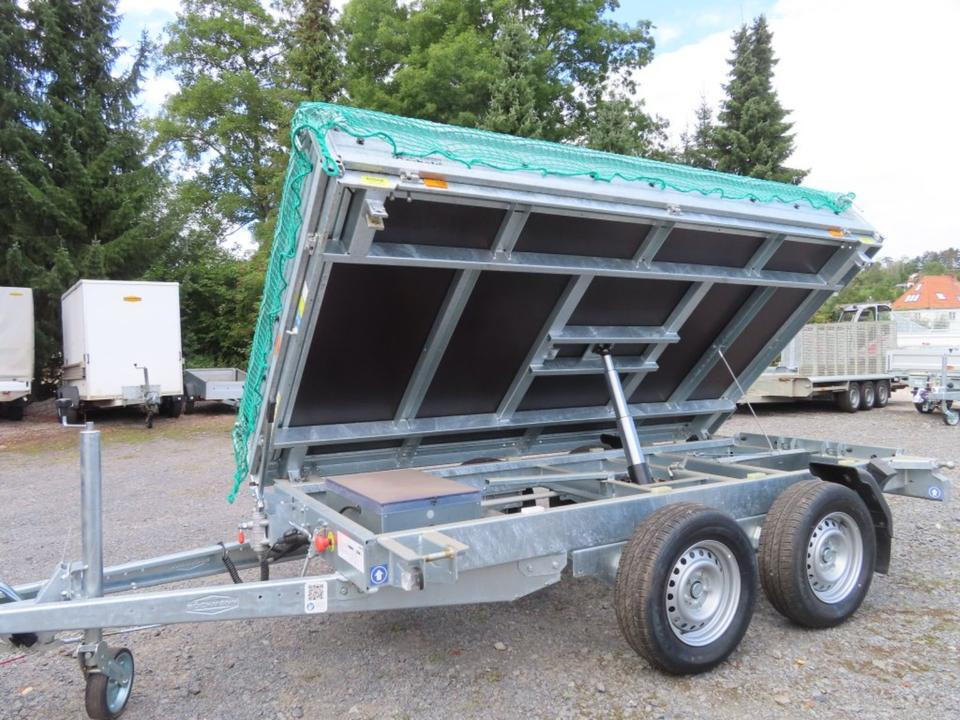 Böckmann Dreiseitenkipper, Stahl DK-ST 3218/27P PKW-Anhänger - Tipper trailer: picture 1 Böckmann Dreiseitenkipper, Stahl DK-ST 3218/27P PKW-Anhänger - Tipper trailer: picture 1