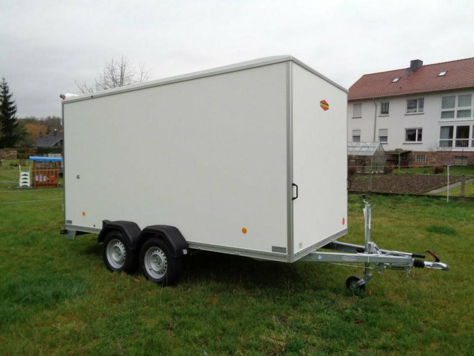 Closed box trailer Böckmann, PKW Anhänger, Kofferanhänger KT 4018/27 H, 100 km/h: picture 19