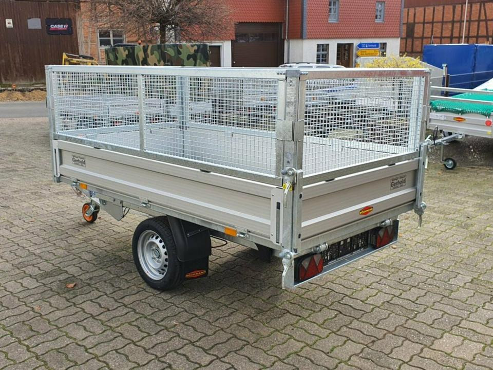 Böckmann PKW-Anhänger Rückwärtskipper, 1,5to, Gitter - Tipper trailer: picture 4 Böckmann PKW-Anhänger Rückwärtskipper, 1,5to, Gitter - Tipper trailer: picture 4