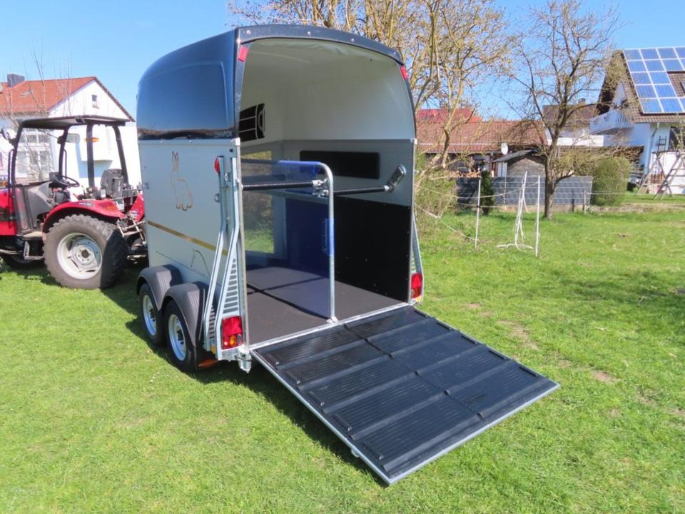 Horse trailer Böckmann,Pferdeanhänger, "Champion R" ALUBODEN, Sattelka, 100 km: picture 11