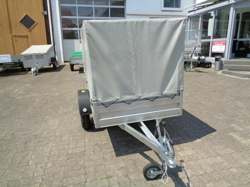 Böckmann-TPV PKW Anhänger Aluaufbau Plane u. Spriegel - Car trailer: picture 3 Böckmann-TPV PKW Anhänger Aluaufbau Plane u. Spriegel - Car trailer: picture 3