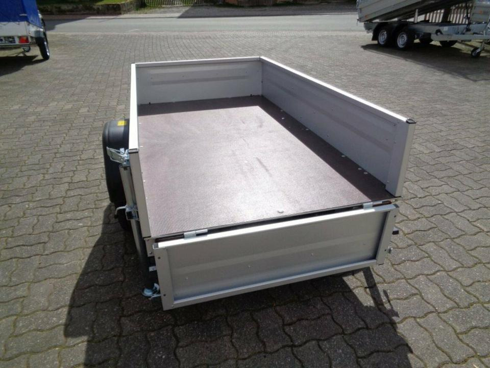 Car trailer PKW Anhänger, 750 kg, Flachplane, Stützen, 100 km/h: picture 10
