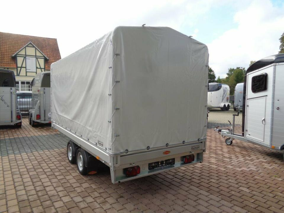 PKW-Anhänger Hochlader 2,7 to. HL-AL 4118/27 F Plane u. Sp. - Curtainsider trailer: picture 3 PKW-Anhänger Hochlader 2,7 to. HL-AL 4118/27 F Plane u. Sp. - Curtainsider trailer: picture 3