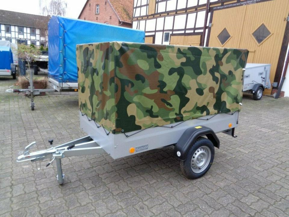 TPV PKW-Anhänger, Plane und Spriegel, 750 kg - Car trailer: picture 1 TPV PKW-Anhänger, Plane und Spriegel, 750 kg - Car trailer: picture 1