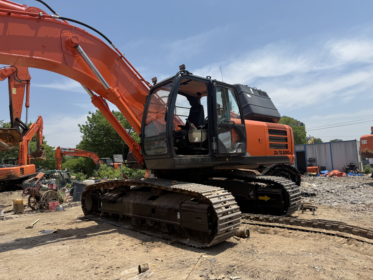 Wheel excavator HITACHI Used 350-5g Excavator: picture 8