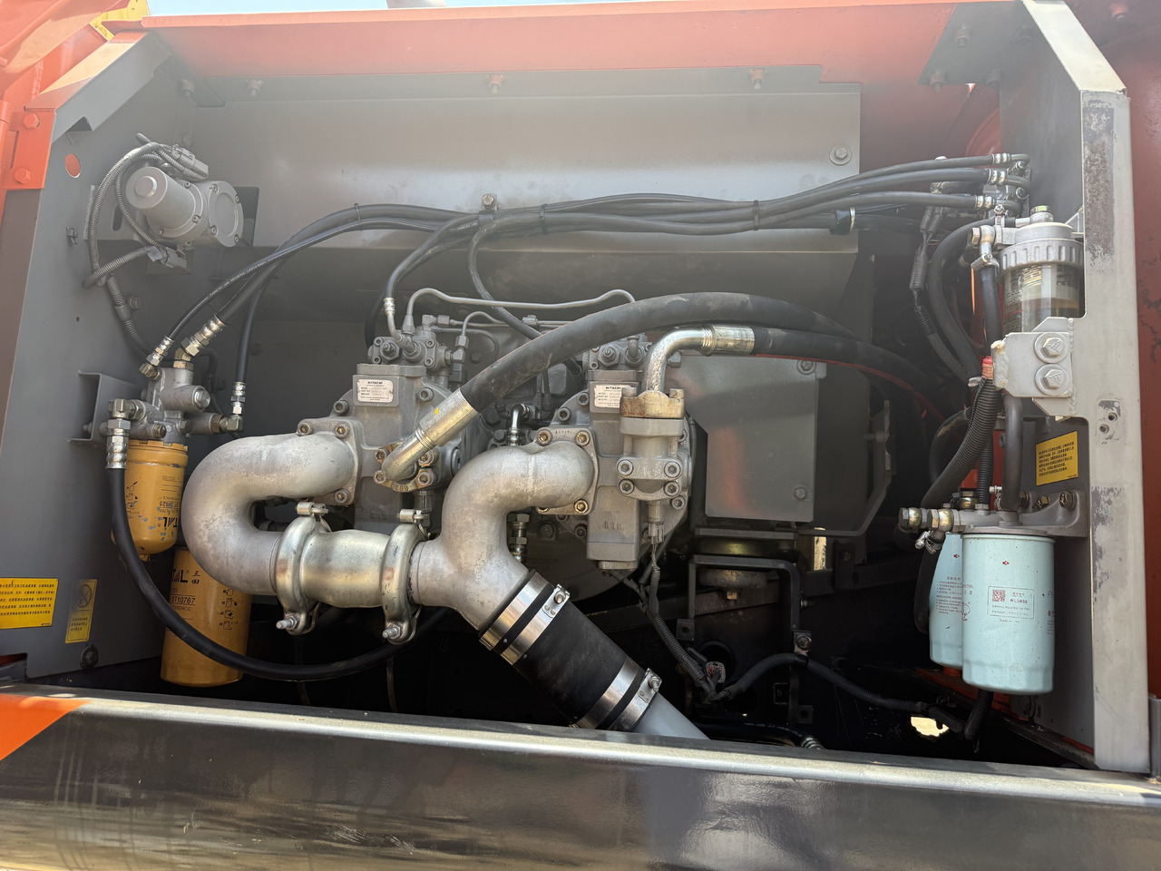 Wheel excavator HITACHI Used 350-5g Excavator: picture 15