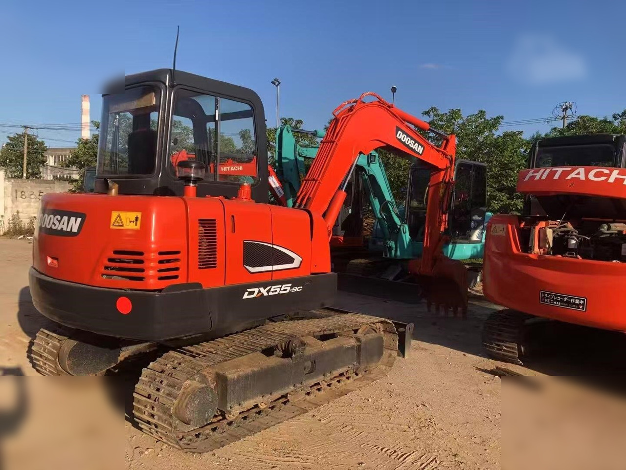 DOOSAN DH55-V - Mini excavator: picture 4 DOOSAN DH55-V - Mini excavator: picture 4