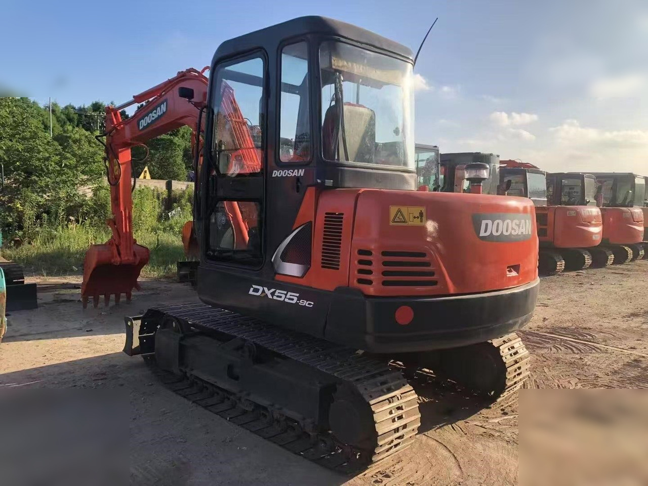 DOOSAN DH55-V - Mini excavator: picture 3 DOOSAN DH55-V - Mini excavator: picture 3