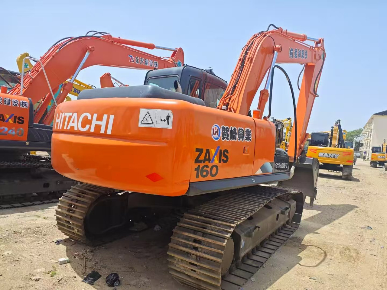 Crawler excavator HITACHI ZAXIS 160: picture 11