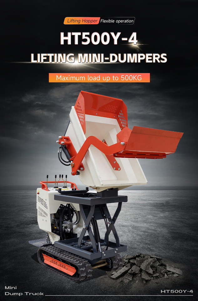 Leasing of  6.5HP Mini Dumper Small Dump Truck with lifting 6.5HP Mini Dumper Small Dump Truck with lifting: picture 6