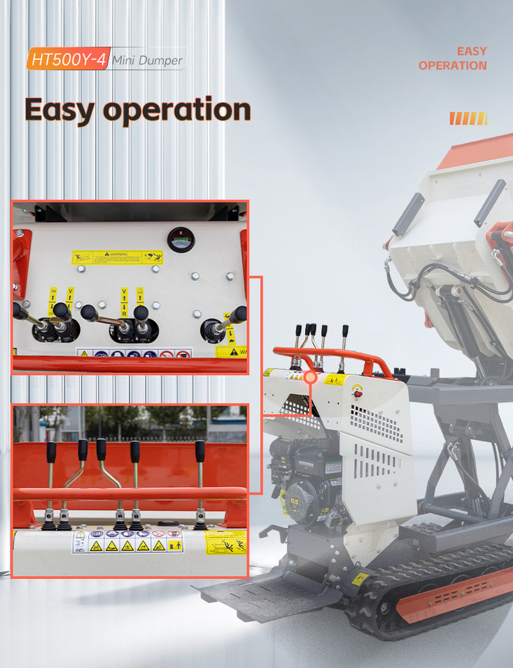 Leasing of  6.5HP Mini Dumper Small Dump Truck with lifting 6.5HP Mini Dumper Small Dump Truck with lifting: picture 10