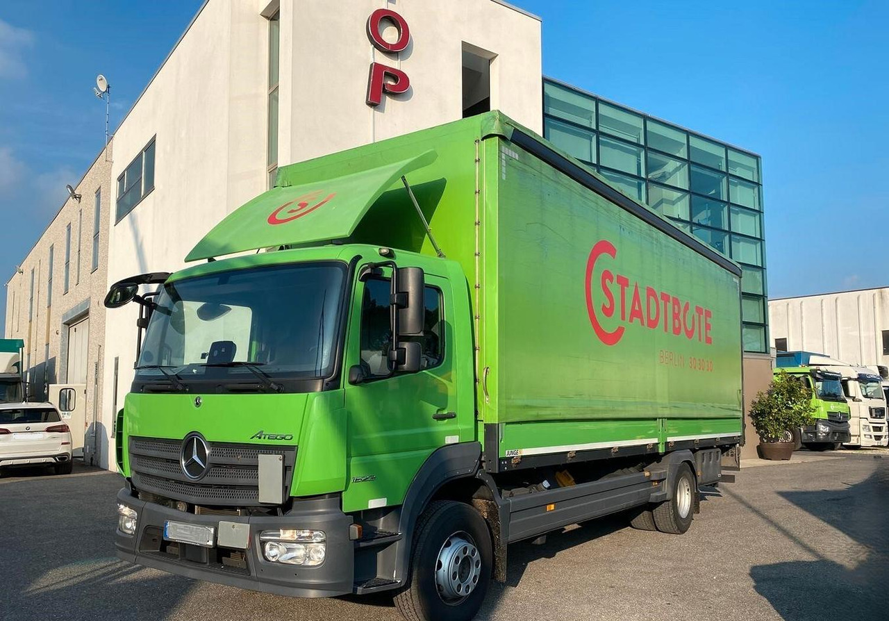 MERCEDES ATEGO 16.23 CASSONE CENTINATO E SPONDA - Curtainsider truck: picture 1 MERCEDES ATEGO 16.23 CASSONE CENTINATO E SPONDA - Curtainsider truck: picture 1
