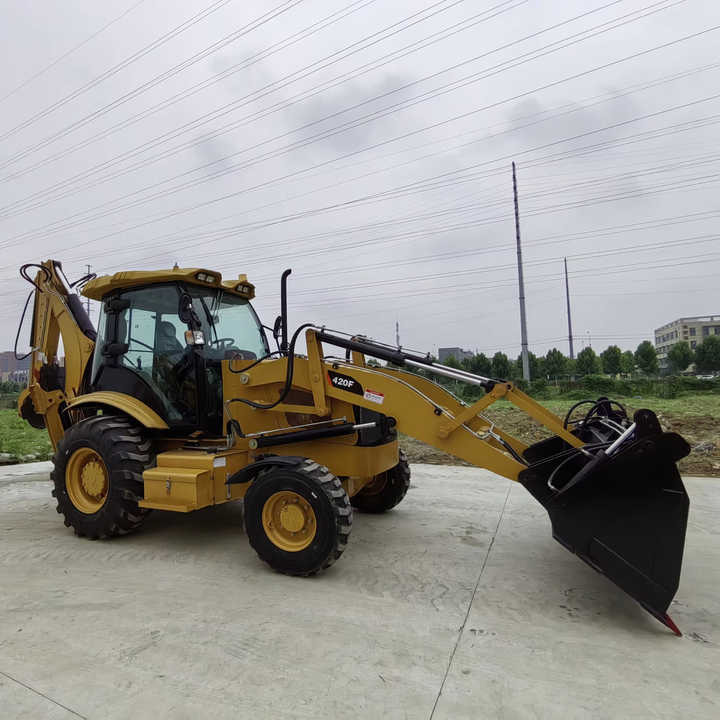 Cheap Prices Good Condition High Performance CAT 420F Used Backhoe Loader for Sale - Backhoe loader: picture 1 Cheap Prices Good Condition High Performance CAT 420F Used Backhoe Loader for Sale - Backhoe loader: picture 1