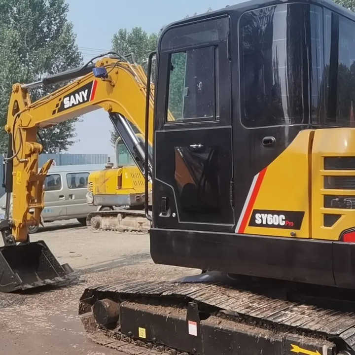China Brand Used Sany Sy60c Mini Excavator 6ton Crawler Earth Digger Machine for Sale - Mini excavator: picture 1 China Brand Used Sany Sy60c Mini Excavator 6ton Crawler Earth Digger Machine for Sale - Mini excavator: picture 1