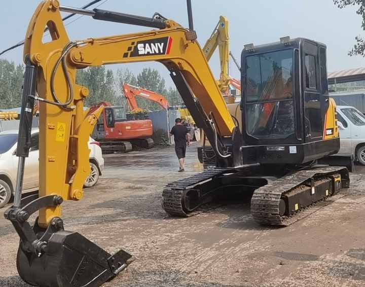 China Brand Used Sany Sy60c Mini Excavator 6ton Crawler Earth Digger Machine for Sale - Mini excavator: picture 2 China Brand Used Sany Sy60c Mini Excavator 6ton Crawler Earth Digger Machine for Sale - Mini excavator: picture 2
