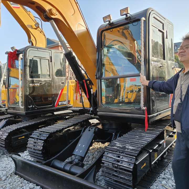 China Brand Used Sany Sy95c Mini Excavator 6ton Crawler Earth Digger Machine for Sale - Mini excavator: picture 3 China Brand Used Sany Sy95c Mini Excavator 6ton Crawler Earth Digger Machine for Sale - Mini excavator: picture 3