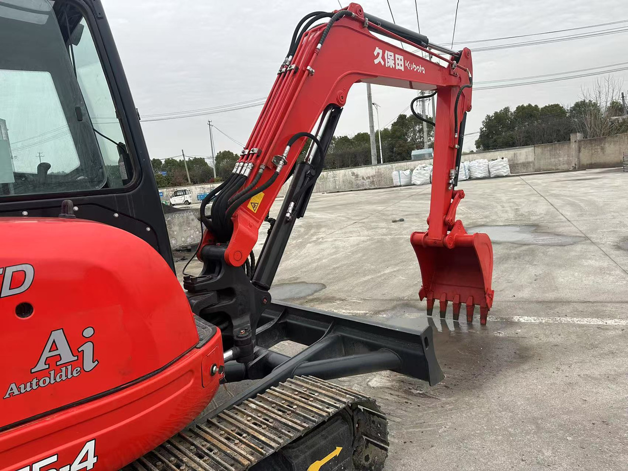Mini excavator KUBOTA U55 [ Copy ]: picture 8
