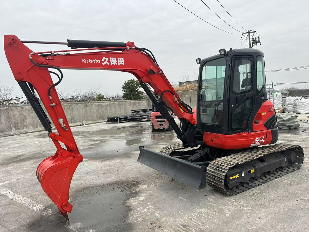 Mini excavator KUBOTA U55 [ Copy ]: picture 6