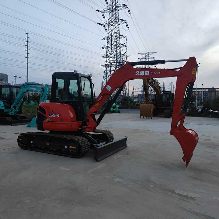 Used Heavy Construction Equipment Kubota U55-4 Excavator Used Machine - Mini excavator: picture 1 Used Heavy Construction Equipment Kubota U55-4 Excavator Used Machine - Mini excavator: picture 1