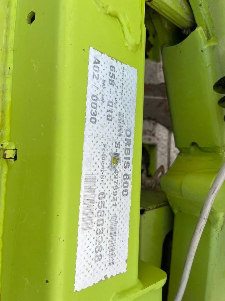 Claas Orbis 600 - Hay and forage equipment: picture 4 Claas Orbis 600 - Hay and forage equipment: picture 4