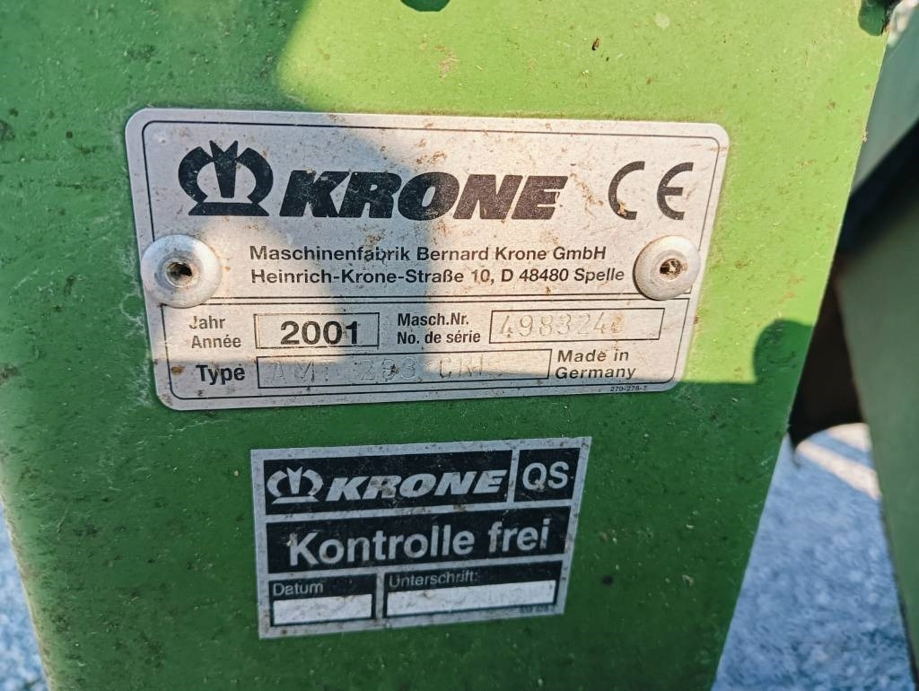 Krone AMT 283 CRI - Mower: picture 3 Krone AMT 283 CRI - Mower: picture 3