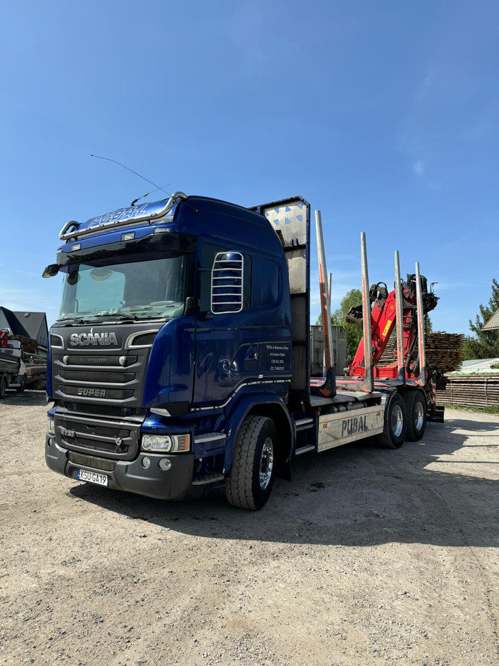 SCANIA R730 - Timber truck, Crane truck: picture 3 SCANIA R730 - Timber truck, Crane truck: picture 3