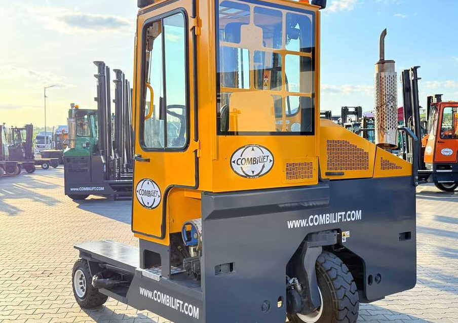 4-way reach truck Combilift C4000 / GAS / TRIPLEX – 5600MM / FREE LIFT / FORK SIDESHIFT / LIKE NEW: picture 11