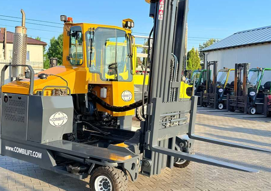 4-way reach truck Combilift C4000 / GAS / TRIPLEX – 5600MM / FREE LIFT / FORK SIDESHIFT / LIKE NEW: picture 15