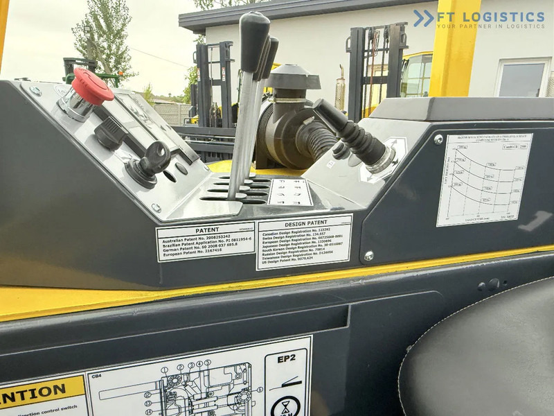 4-way reach truck Combilift CB2500 / DUPLEX / 4100MM / DIESEL / FREE LIFT / FORK POSITIONER / SIDE SHIFT / LIKE NEW / Wide range of four-way and side loader: picture 11