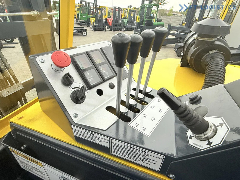 4-way reach truck Combilift CB2500 / DUPLEX / 4100MM / DIESEL / FREE LIFT / FORK POSITIONER / SIDE SHIFT / LIKE NEW / Wide range of four-way and side loader: picture 17