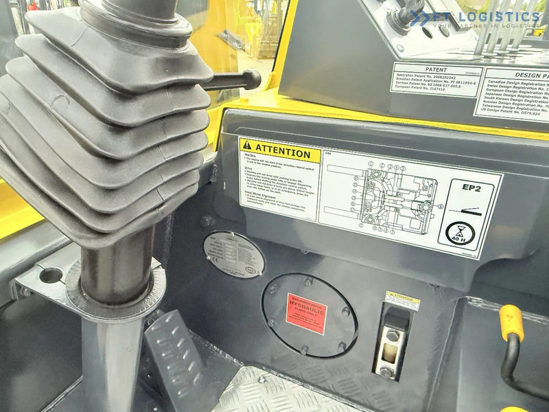 4-way reach truck Combilift CB2500 / DUPLEX / 4100MM / DIESEL / FREE LIFT / FORK POSITIONER / SIDE SHIFT / LIKE NEW / Wide range of four-way and side loader: picture 10