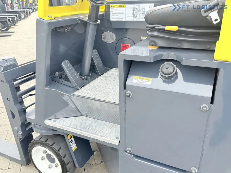 4-way reach truck Combilift CB2500 / DUPLEX / 4100MM / DIESEL / FREE LIFT / FORK POSITIONER / SIDE SHIFT / LIKE NEW / Wide range of four-way and side loader: picture 8