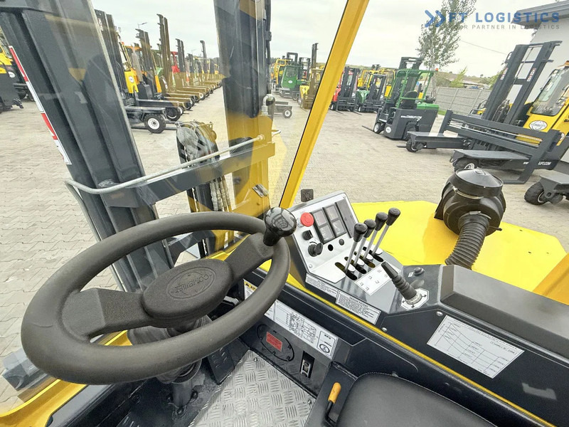 4-way reach truck Combilift CB2500 / DUPLEX / 4100MM / DIESEL / FREE LIFT / FORK POSITIONER / SIDE SHIFT / LIKE NEW / Wide range of four-way and side loader: picture 13