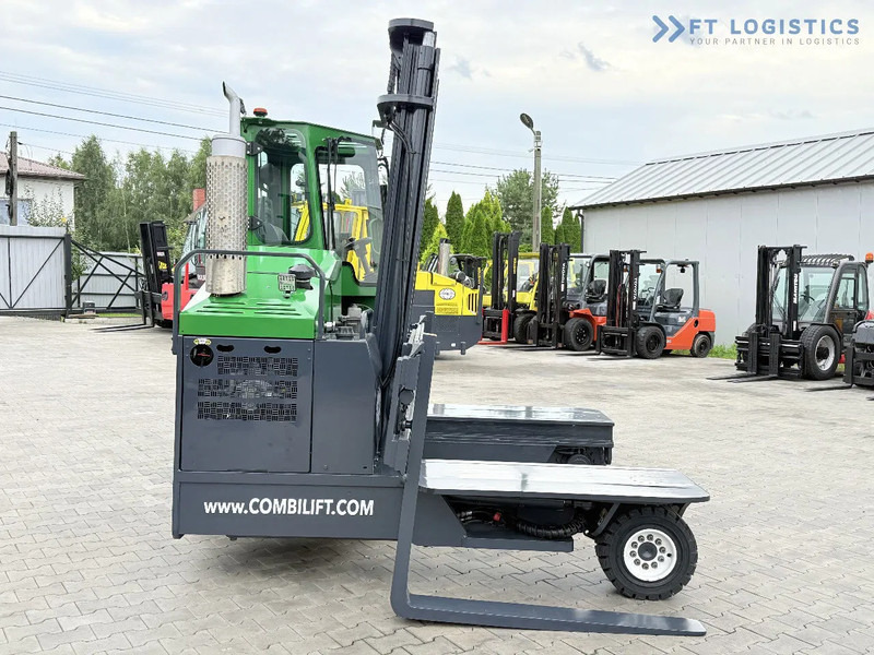 4-way reach truck Combilift Combilift C4500 / DIESEL / DUPLEX 4000MM / WIDE FORK POSITIONER / HEATING / FULL CABIN / PERFECT CONDITION / Wide range of four-: picture 8