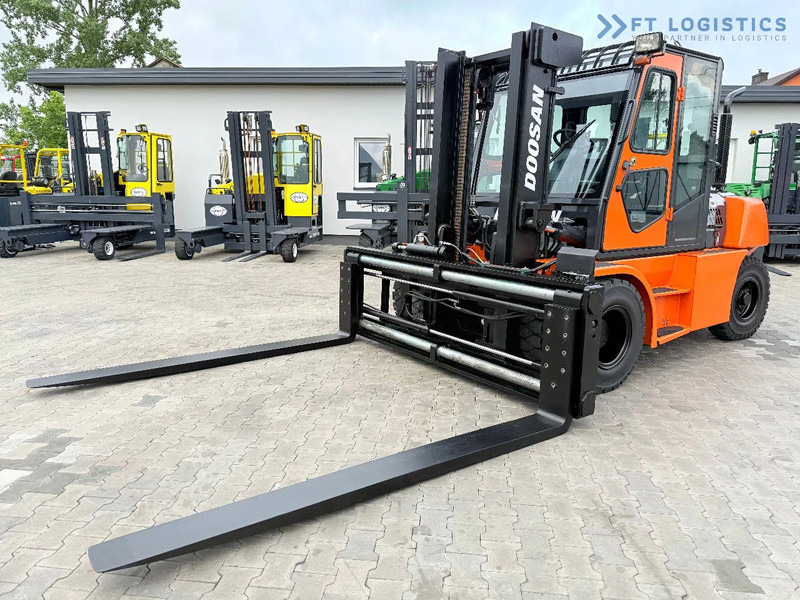 Diesel forklift Doosan DOOSAN / DUPLEX 3000MM / SIDE SHIFT / FORK POSITIONER / 2500MM FORKS / 7000KG / CABIN / LIKE NEW DOOSAN / DUPLEX 3000MM / SIDE S: picture 1