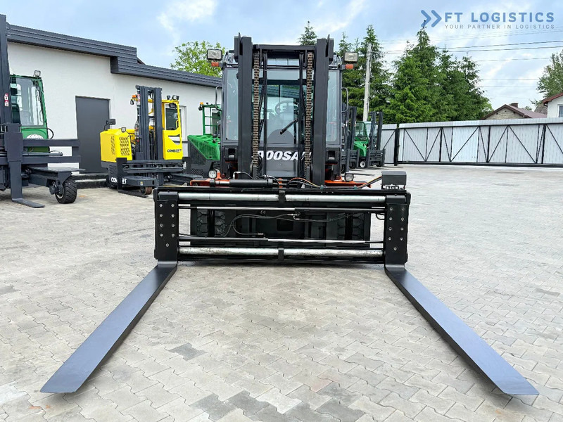 Doosan DOOSAN / DUPLEX 3000MM / SIDE SHIFT / FORK POSITIONER / 2500MM FORKS / 7000KG / CABIN / LIKE NEW DOOSAN / DUPLEX 3000MM / SIDE S - Diesel forklift: picture 4 Doosan DOOSAN / DUPLEX 3000MM / SIDE SHIFT / FORK POSITIONER / 2500MM FORKS / 7000KG / CABIN / LIKE NEW DOOSAN / DUPLEX 3000MM / SIDE S - Diesel forklift: picture 4