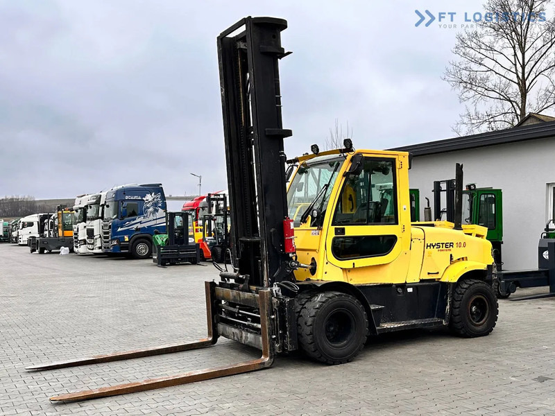 Hyster HYSTER H10.0 FT9 / FORKS 2200MM / FORK POSITIONER / SIDE SHIFT / UDT HYSTER H10.0 FT9 / FORKS 2200MM / FORK POSITIONER / SIDE SH - Diesel forklift: picture 1 Hyster HYSTER H10.0 FT9 / FORKS 2200MM / FORK POSITIONER / SIDE SHIFT / UDT HYSTER H10.0 FT9 / FORKS 2200MM / FORK POSITIONER / SIDE SH - Diesel forklift: picture 1