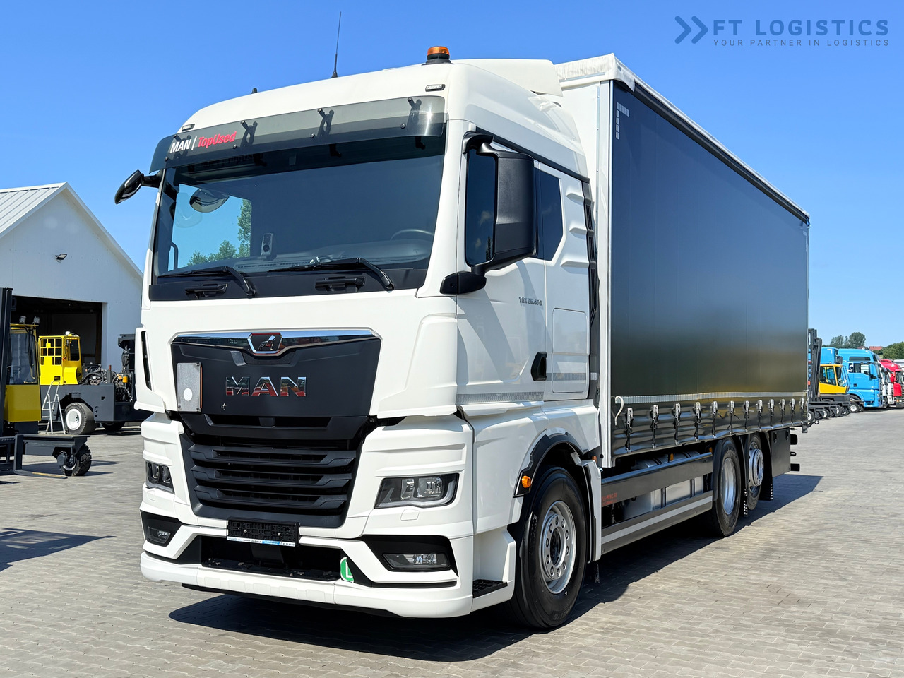 MAN TGX 26.470 / 19 Pallets / Steering Axle / 15 Ton Payload / Retarder / Excellent Condition - Curtainsider truck: picture 4 MAN TGX 26.470 / 19 Pallets / Steering Axle / 15 Ton Payload / Retarder / Excellent Condition - Curtainsider truck: picture 4